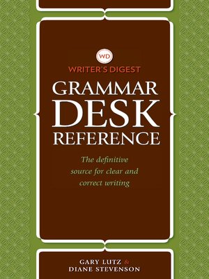 Writer's Digest Grammar Desk Reference - ebook